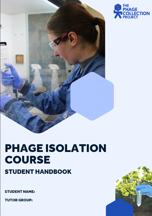 Phage Isolation Course Handbook Cover